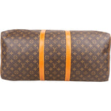 Louis Vuitton Monogram Canvas Keepall 55 Travel Bag