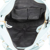 Balenciaga Blue Leather City Handbag