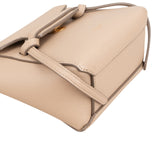 Celine Beige Leather Grained Calfskin Pico Nano Belt Crossbody Handbag