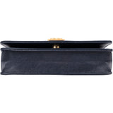 Chanel Quilted Caviar Leather Boy Wallet On Chain Crossbody Bag