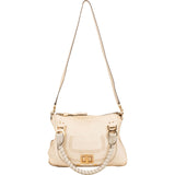 Chloé Smooth Leather Marcie Turnlock Handbag