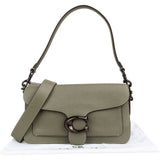 Coach Green Pebbled Leather Tabby Shoulder Crossbody Bag