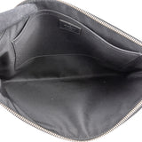 Louis Vuitto Monogram Macassar Pochette Voyage Laptop Clutch