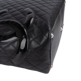 Chanel Quilted Lambskin Cambon CC Shoulder Bag
