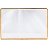 Gucci Golden Mirror And Brown Case Set