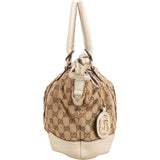 Gucci Monogram GG Canvas Sukey Tote Handbag