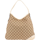 Gucci Monogram GG Canvas Interlocking G New Britt Shoulder Bag