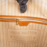Louis Vuitton Monogram Damier Azur Canvas Neverfull MM Shoulder Bag