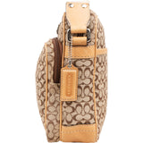Coach Mini Monogram Signature Flight Crossbody Bag