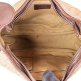 Salvatore Ferragamo Gancini Jacquard Shoulder Bag