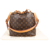 Louis Vuitton Monogram Canvas Sac Noé Petit Shoulder Bag