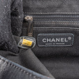 Chanel Quilted Lambskin Modern Palladium Chain Jumbo Single Flap Shoulder Bag