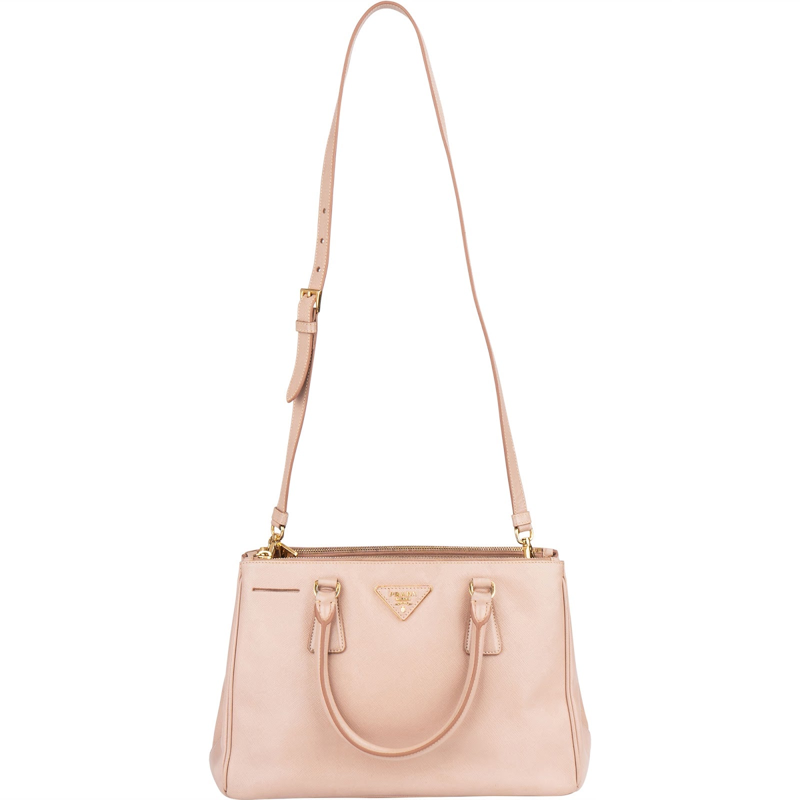 Prada Saffiano Leather Galleria Handbag - vintageandkickz