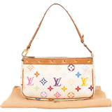 Louis Vuitton Monogram Canvas Murakami Multicolor Studded Pochette Accessoires Handbag