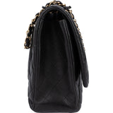 Chanel Quilted Lambskin Maxi Single Flap Crossbody Bag