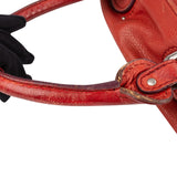 Chloé Red Leather Paddington Handbag