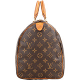 Louis Vuitton Monogram Canvas Speedy 35 Handbag