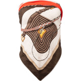 Hermès Cashmere Silk Selles A Housse Clic Clac Triangle Tuch Scarf