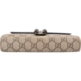 Gucci Monogram GG Supreme Canvas Dionysus Wallet On Chain Crossbody Bag