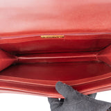Cartier Bordeaux Leather Clutch Bag