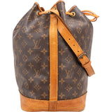 Louis Vuitton Monogram Canvas Sac Noé Grande Shoulder Bag