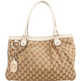 Gucci Monogram GG Canvas Sukey Tote Shoulder Bag