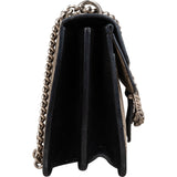 Gucci Monogram GG Supreme Canvas Suede Dionysus Shoulder Bag