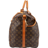 Louis Vuitton Monogram Canvas Keepall 60 Bandoulière Travel Bag