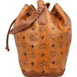 MCM Monogram Visetos Drawstring Shoulder Bag