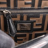 Fendi Black Leather Peekaboo Handbag - vintageandkickz