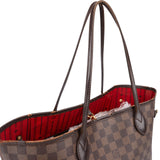 Louis Vuitton Monogram Damier Ebene Canvas Neverfull MM Shoulder Bag