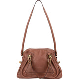 Chloé Grained Leather Paraty Shoulder Handbag