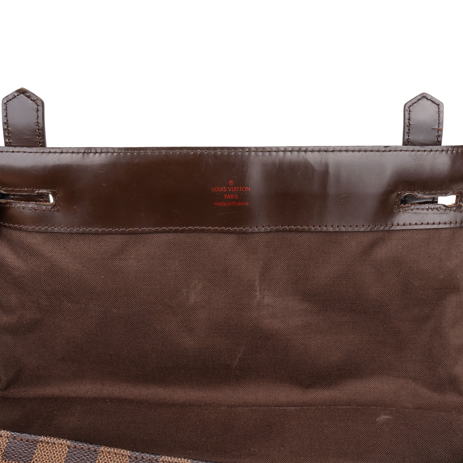 [🔄️B07 / F12] Louis Vuitton Monogram Damier Ebene Canvas Broadway Crossbody Bag - vintageandkickz