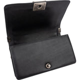 Chanel Quilted Lambskin Medium Boy Single Flap Crossbody Bag