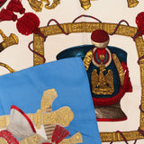 Hermès Grand Uniforme Silk Carre 90 Scarf Tuch
