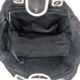 Chanel Denim Deauville Tote Shoulder Bag