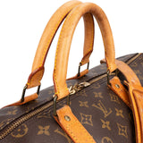 Louis Vuitton Monogram Canvas Keepall 55 Bandoulière Travel Bag