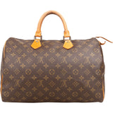 Louis Vuitton Monogram Canvas Speedy 35 Handbag