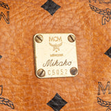 MCM Monogram Visetos Cylinder Bowling Crossbody Bag