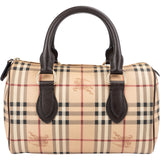 Burberry Haymarket Check Boston Handbag