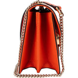 Gucci Pebbled Calfskin Interlocking GG Small Shoulder Crossbody Bag