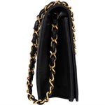 [🔄️B21 / F05] Chanel Quilted Lambskin Medium Single Flap Crossbody Bag - vintageandkickz