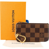 Louis Vuitton Monogram Damier Ebene Cles Key Pouch Wallet