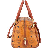 MCM Monogram Visetos Boston Handbag
