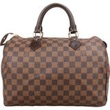 Louis Vuitton Monogram Damier Ebene Speedy 30 Handbag