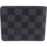Louis Vuitton Monogram Damier Graphite Canvas Slender Multiple Wallet