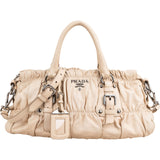 Prada Nappa Gaufre Leather Satchel Handbag