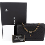 [🔄️B23 / F09] Chanel Quilted Lambskin on Chain Wallet - vintageandkickz