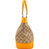 Gucci Monogram GG Canvas Mayfair Tote Shoulder Bag