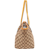 Gucci Monogram GG Canvas Joy Pug Tote Shoulder Bag